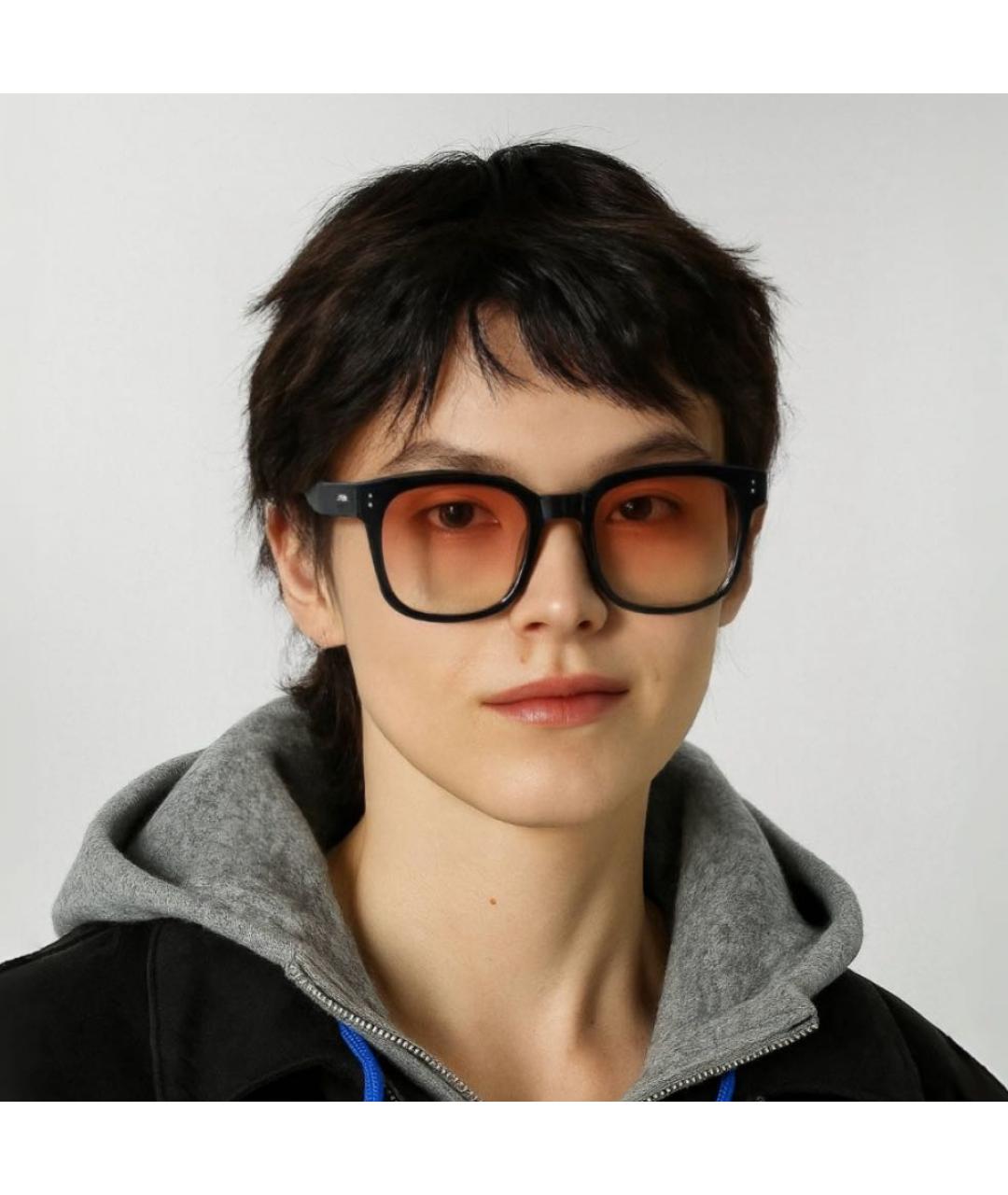 GENTLE MONSTER Черные пластиковые солнцезащитные очки, фото 2