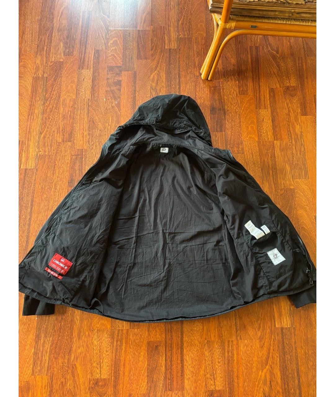 CP COMPANY Черная полиамидовая куртка, фото 3