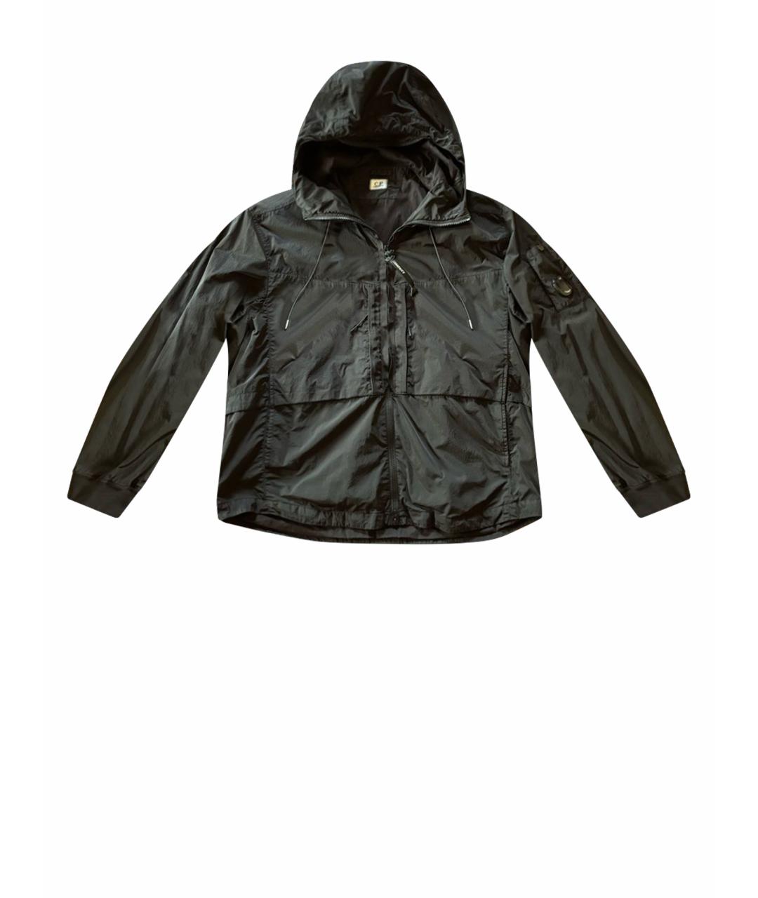 CP COMPANY Черная полиамидовая куртка, фото 1