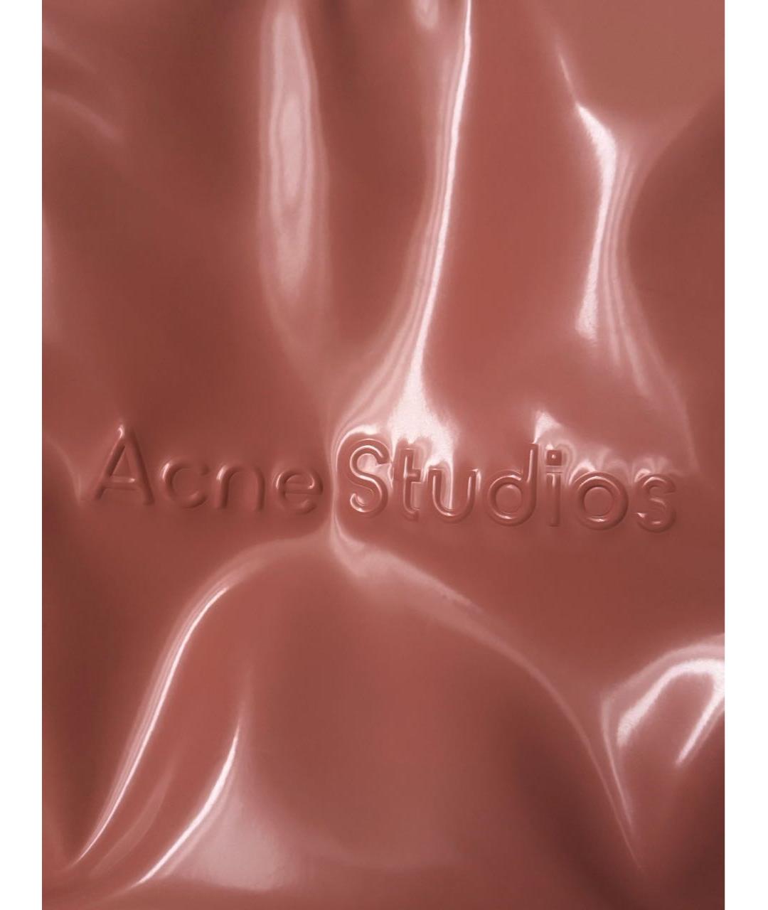 ACNE STUDIOS Коралловая сумка тоут, фото 3