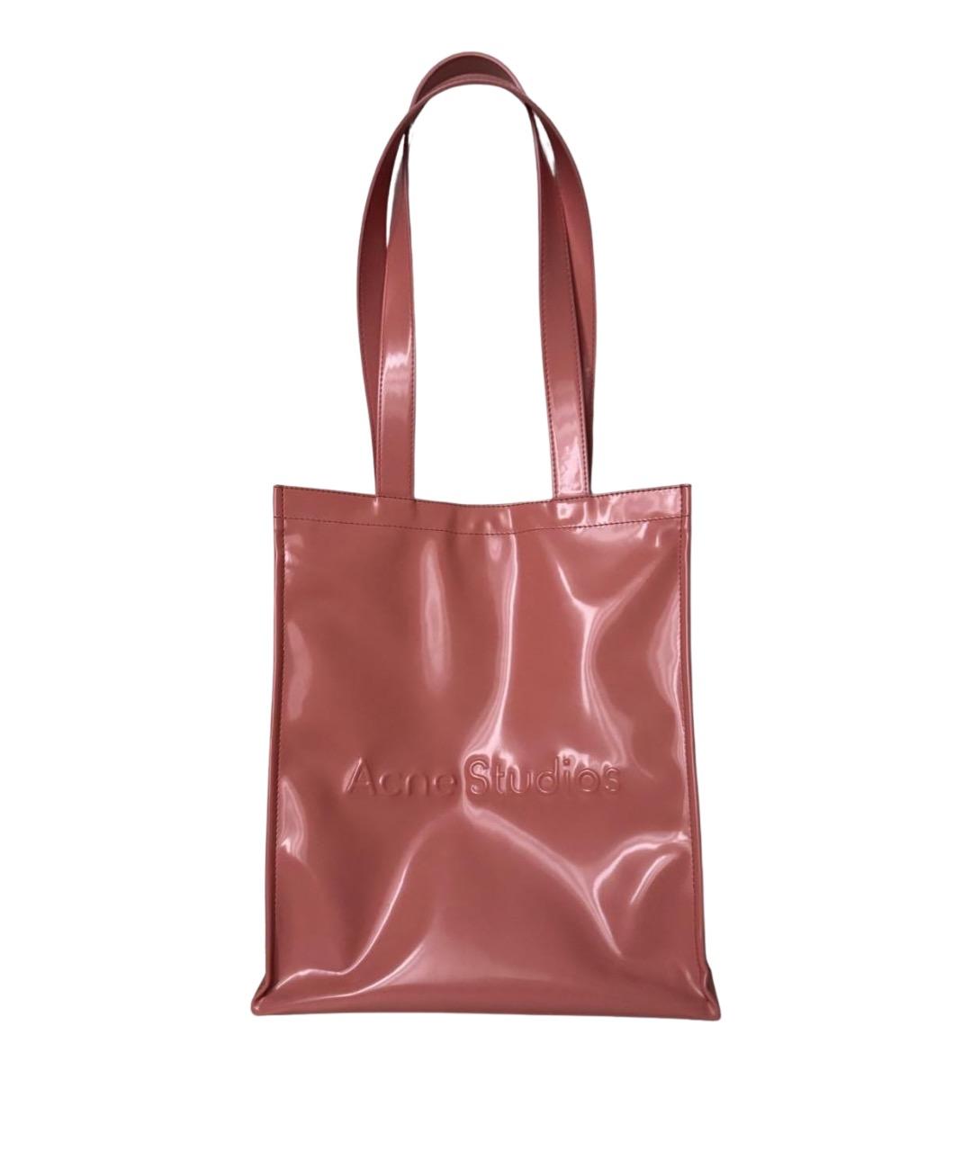 ACNE STUDIOS Коралловая сумка тоут, фото 1