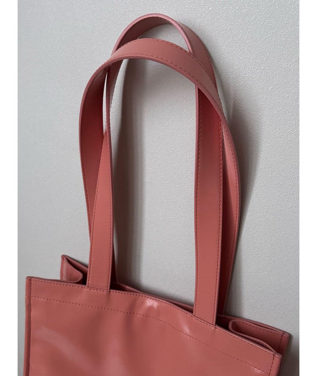 ACNE STUDIOS Коралловая сумка тоут, фото 5