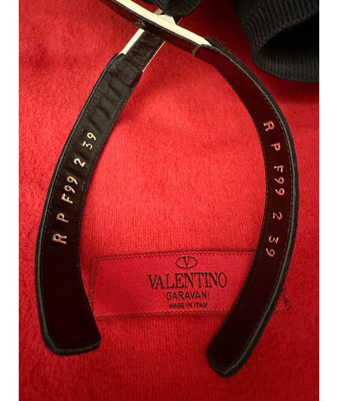 VALENTINO Черные текстильные ботильоны, фото 7