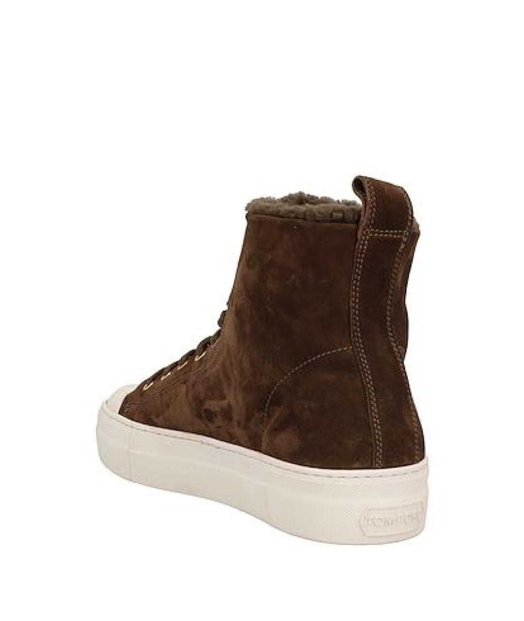 TOM FORD Хаки замшевые ботинки, фото 3