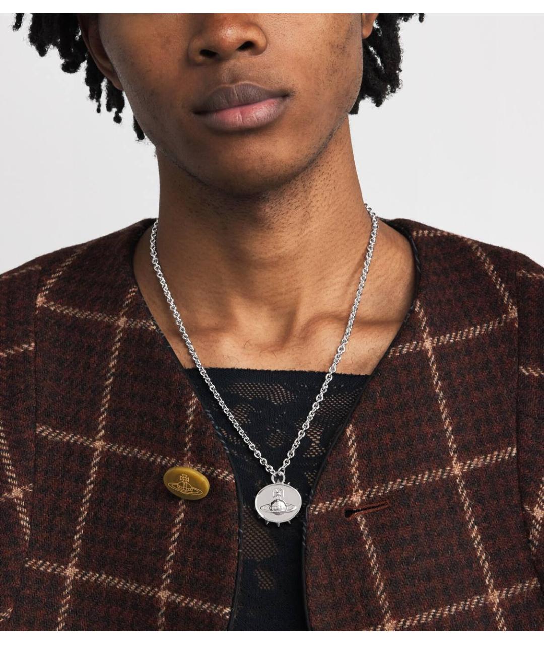 VIVIENNE WESTWOOD Серебряное колье, фото 3