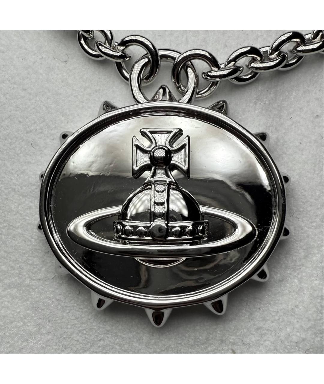 VIVIENNE WESTWOOD Серебряное колье, фото 2