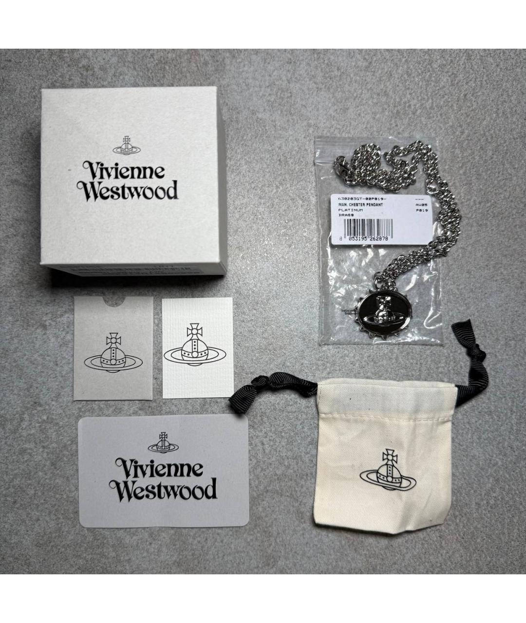 VIVIENNE WESTWOOD Серебряное колье, фото 5