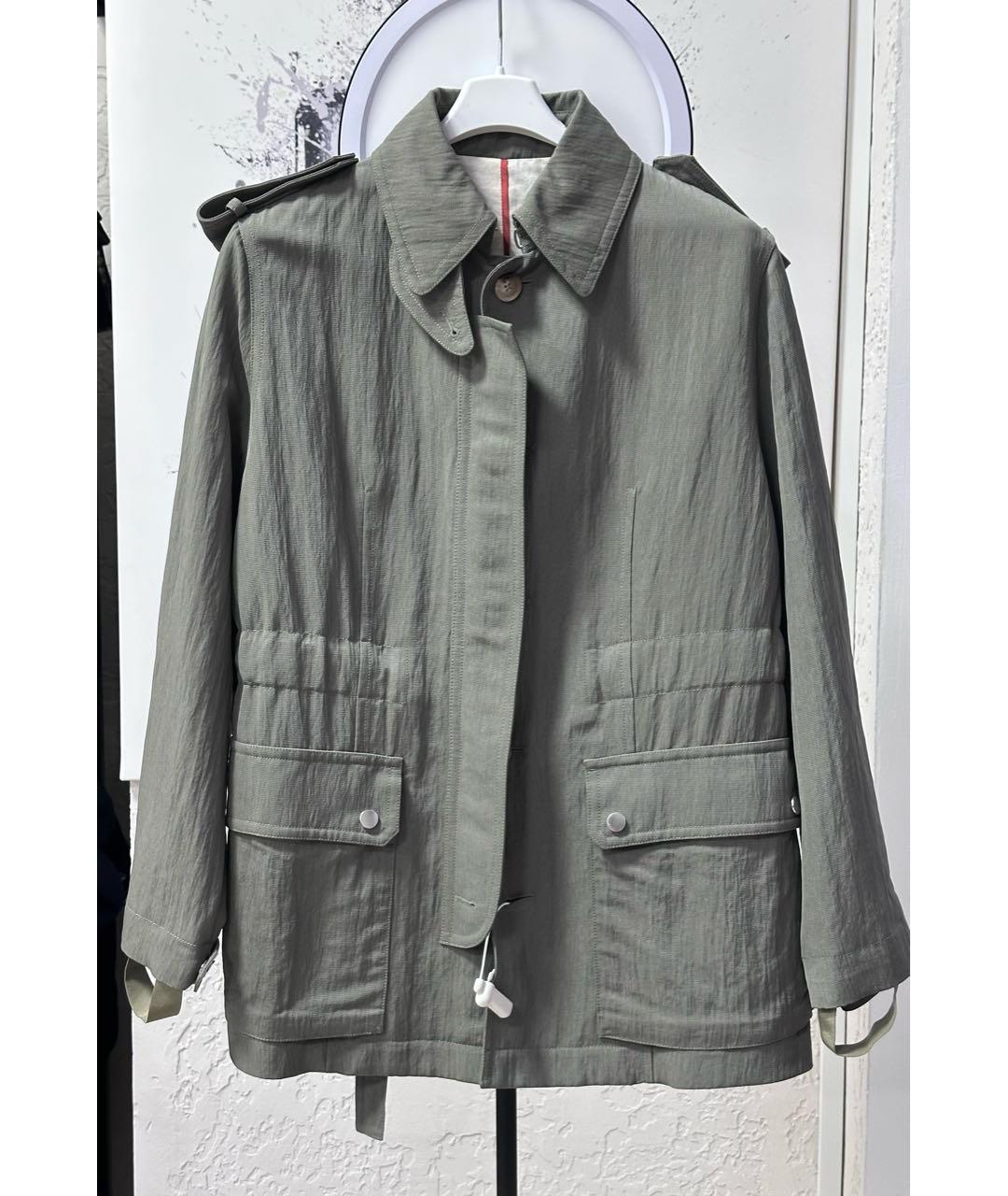 HELMUT LANG Хаки куртка, фото 9