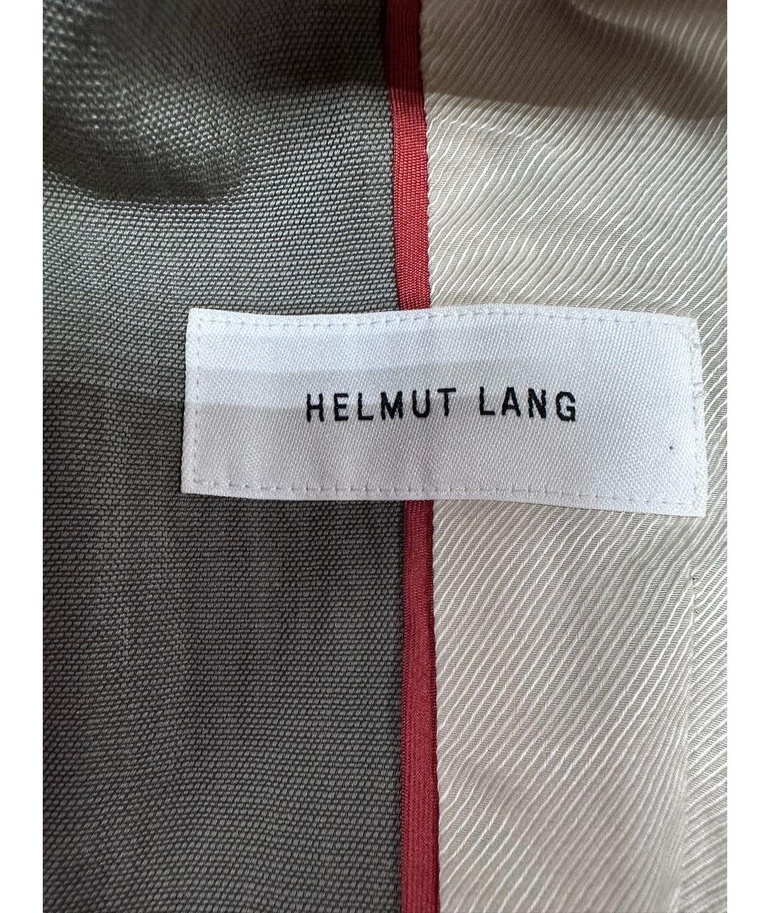 HELMUT LANG Хаки куртка, фото 5
