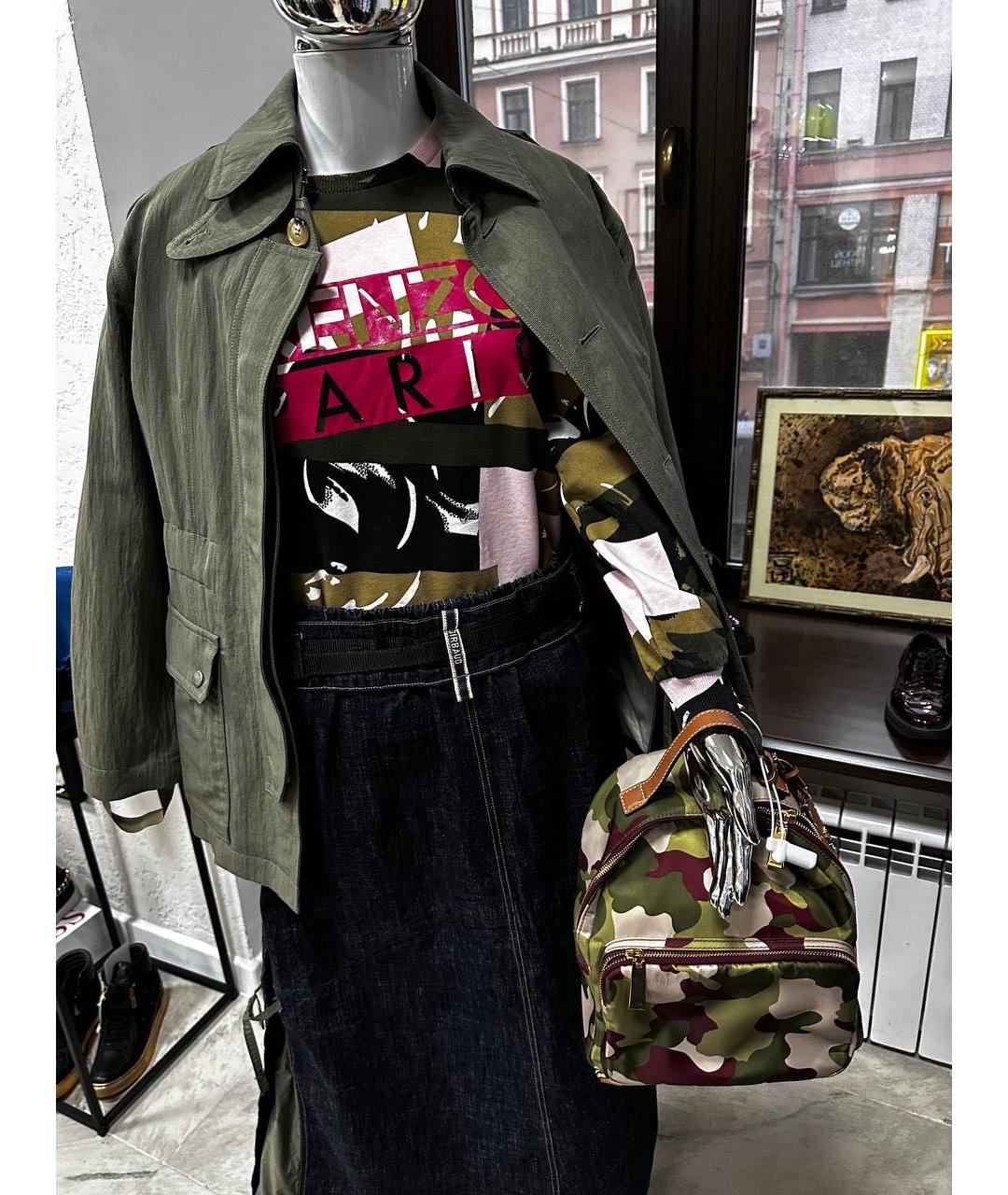 HELMUT LANG Хаки куртка, фото 7