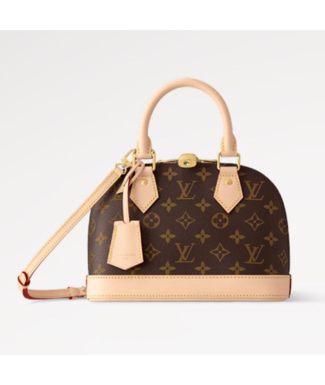 LOUIS VUITTON Коричневая сумка через плечо, фото 6