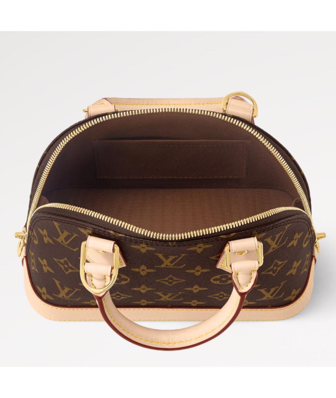 LOUIS VUITTON Коричневая сумка через плечо, фото 4