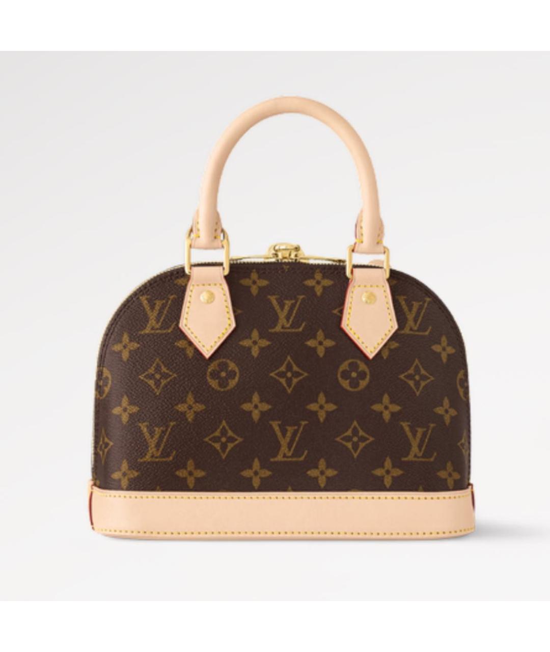 LOUIS VUITTON Коричневая сумка через плечо, фото 3