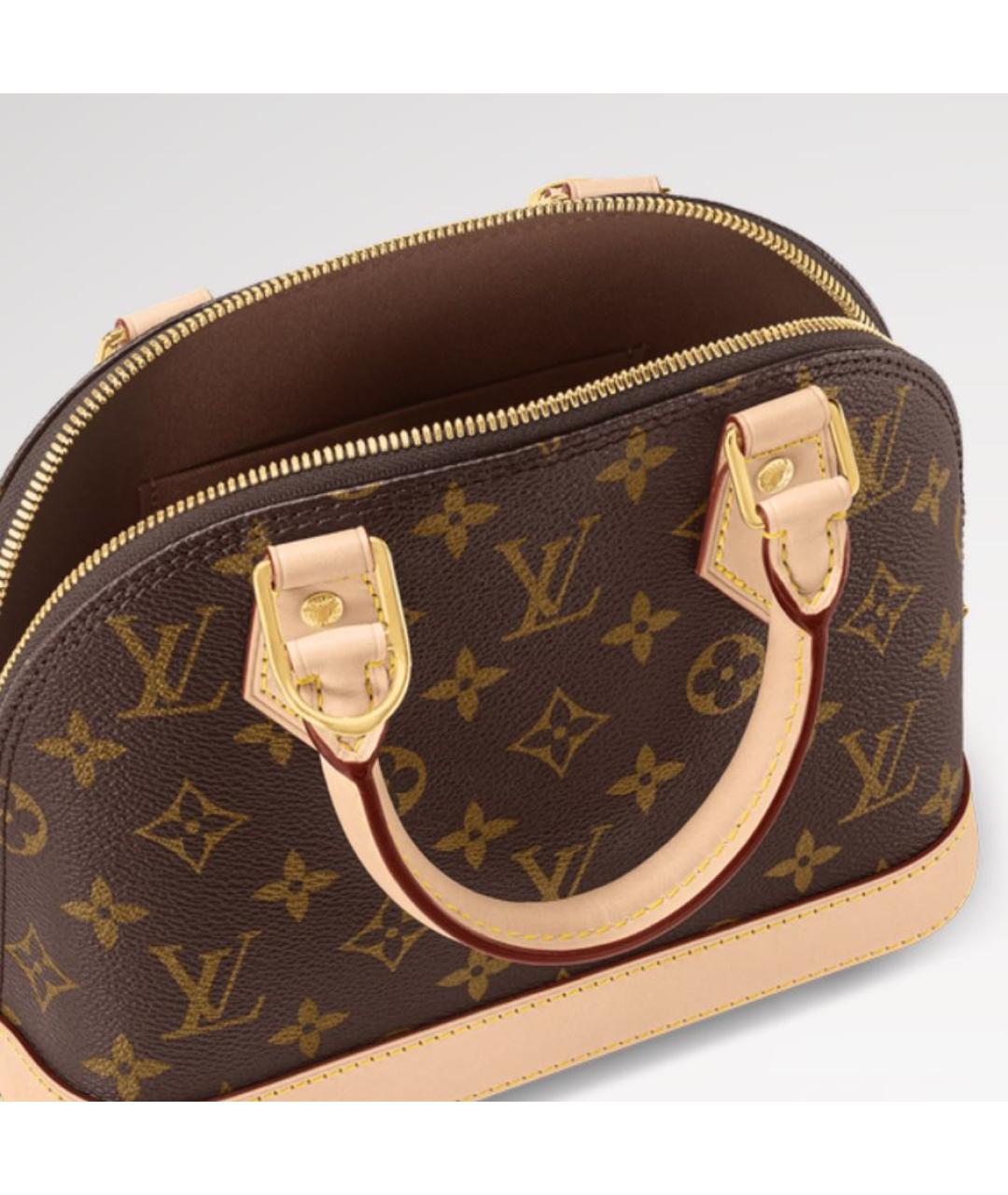 LOUIS VUITTON Коричневая сумка через плечо, фото 5