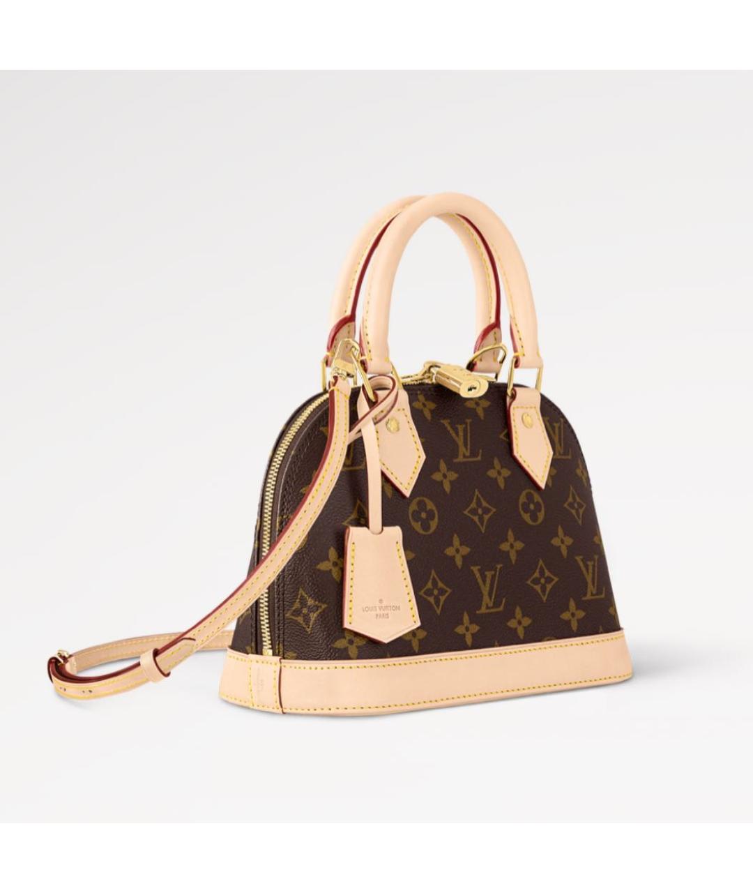 LOUIS VUITTON Коричневая сумка через плечо, фото 2