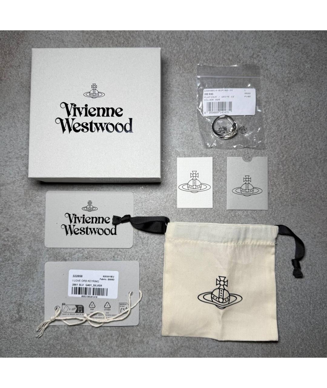 VIVIENNE WESTWOOD Серебряное кольцо, фото 5