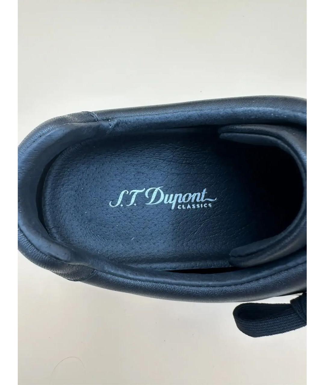 DUPONT Черные кожаные низкие ботинки, фото 7