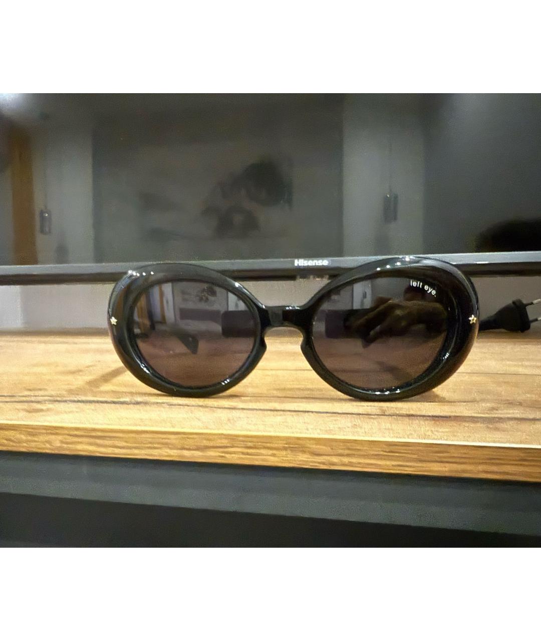 TAKAHIROMIYASHITA THE SOLOIST Черные пластиковые солнцезащитные очки, фото 2