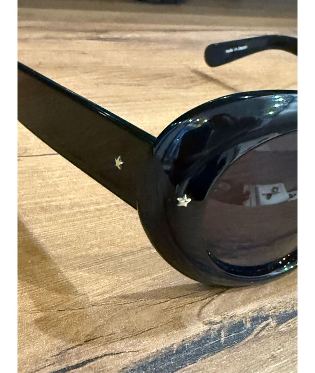 TAKAHIROMIYASHITA THE SOLOIST Черные пластиковые солнцезащитные очки, фото 4