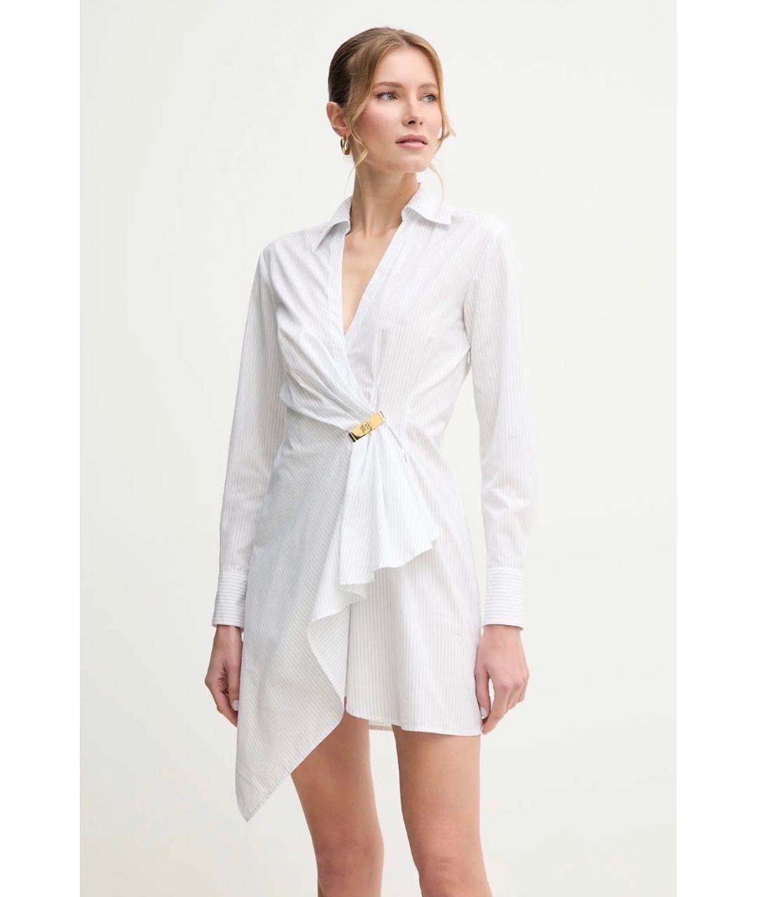 ELISABETTA FRANCHI Хлопковое повседневное платье, фото 3