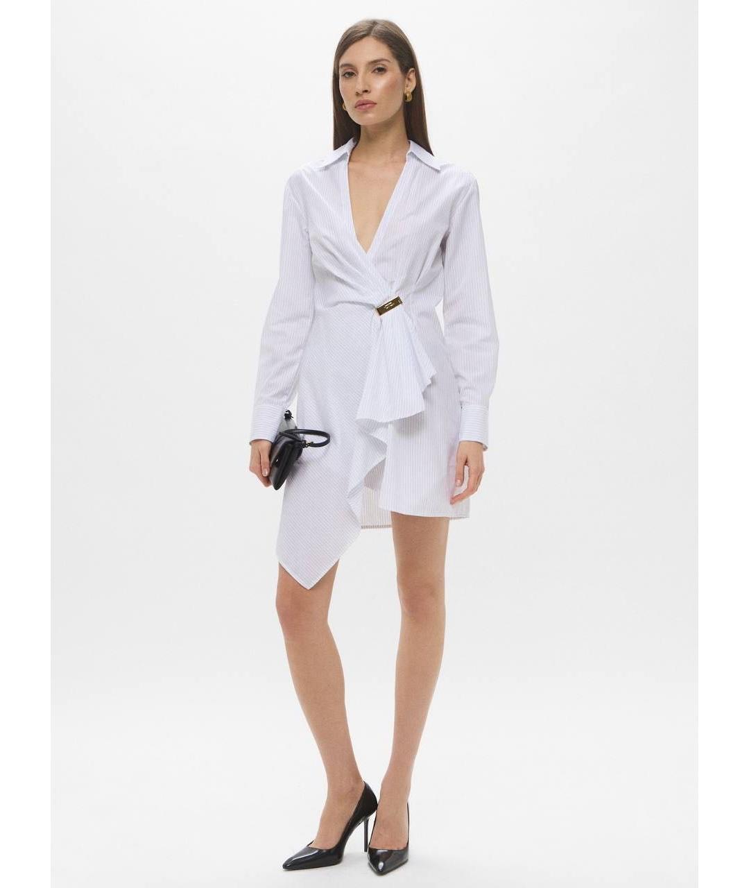 ELISABETTA FRANCHI Хлопковое повседневное платье, фото 8