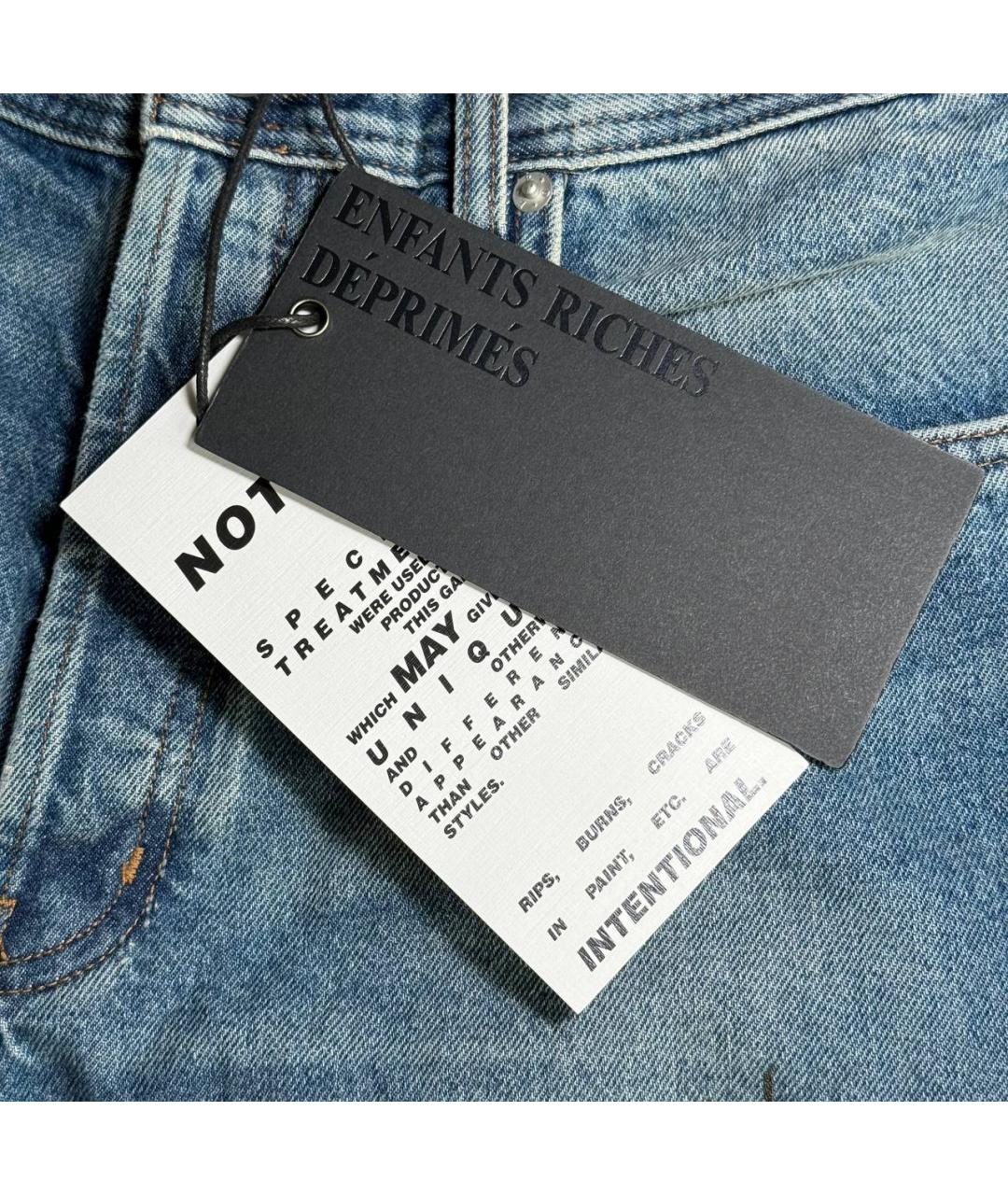 Enfants Riches Déprimés Синие прямые джинсы, фото 8