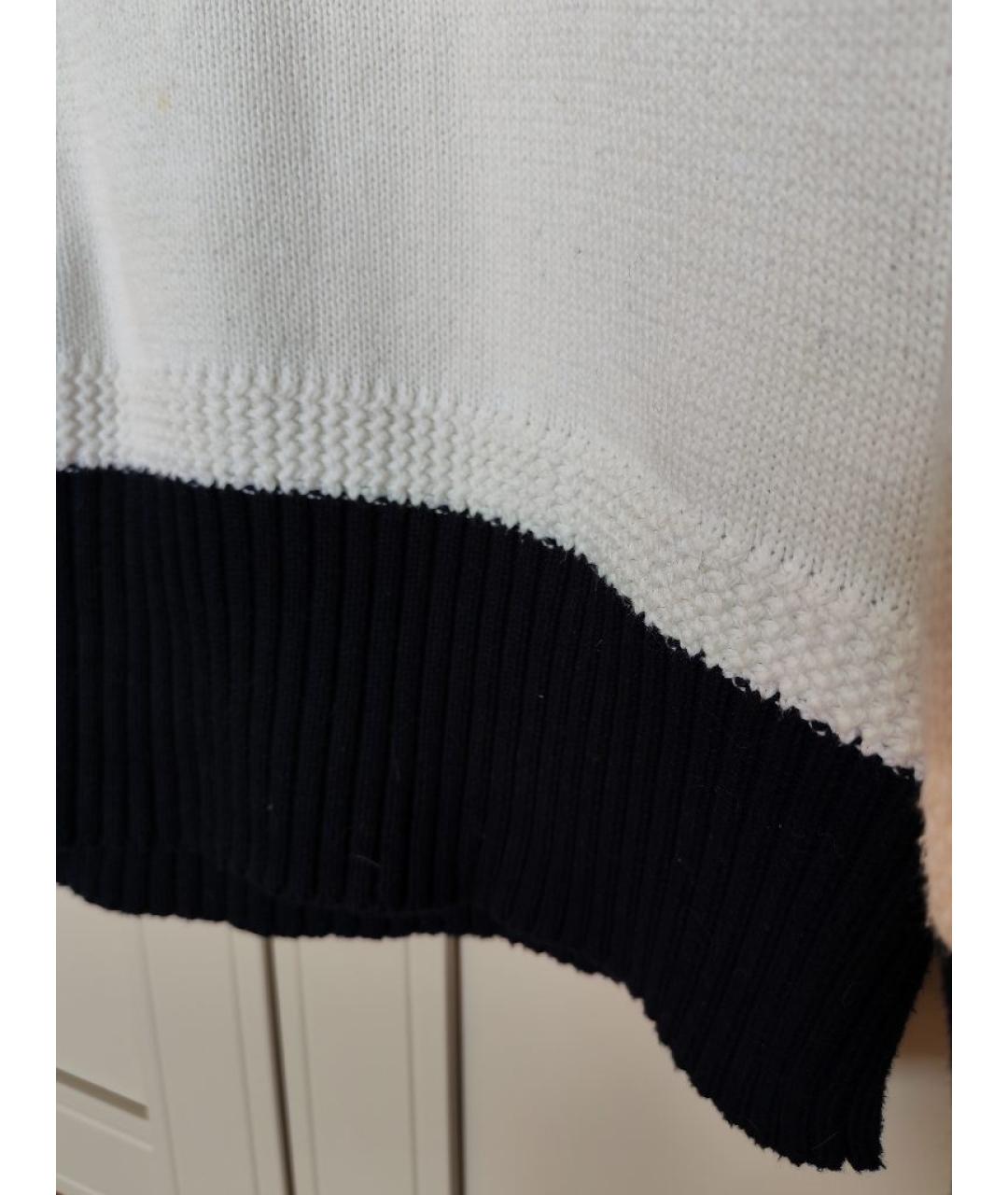 CHRISTIAN DIOR Белый хлопковый джемпер / свитер, фото 5