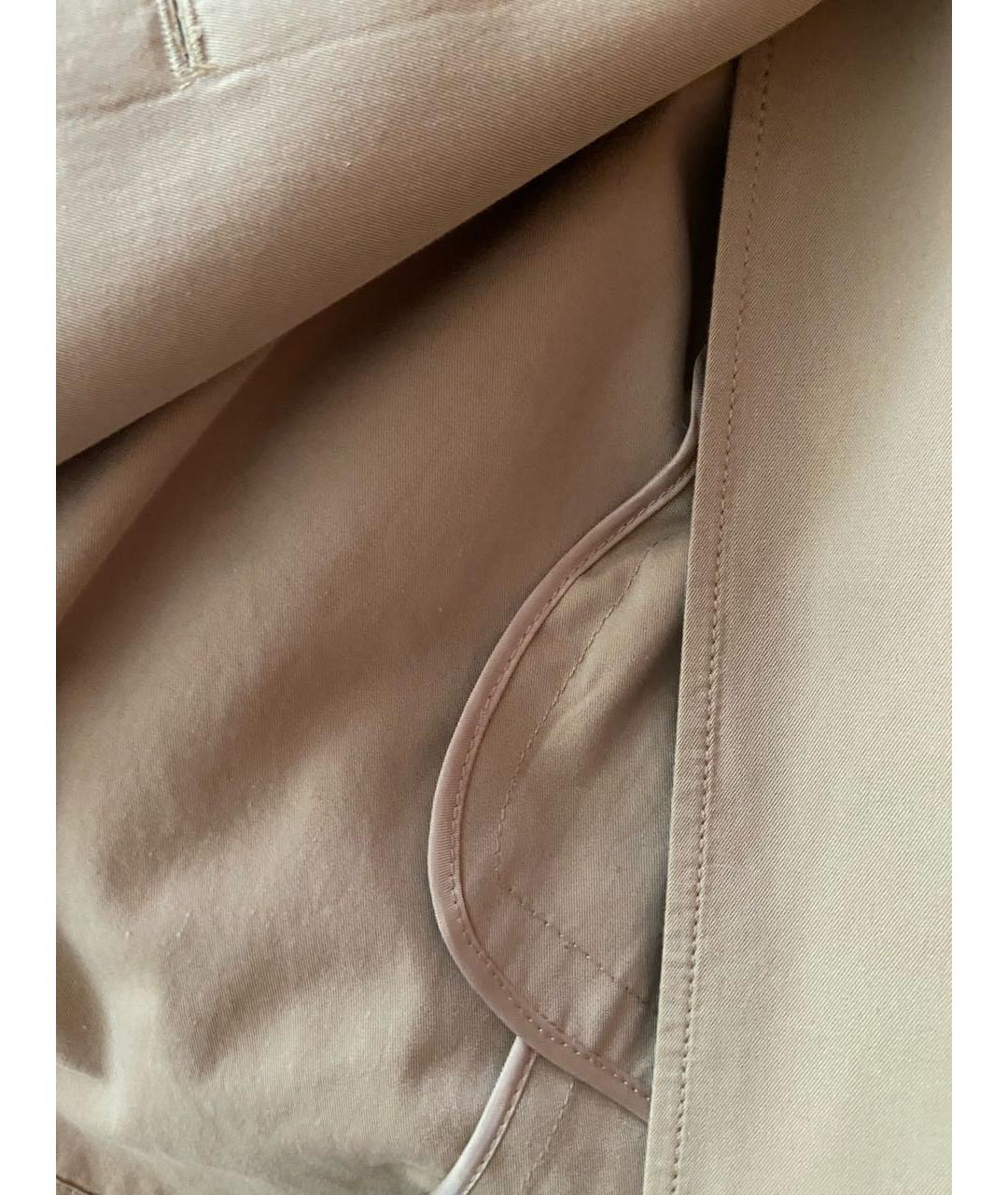 BURBERRY Хаки хлопковое платье, фото 8