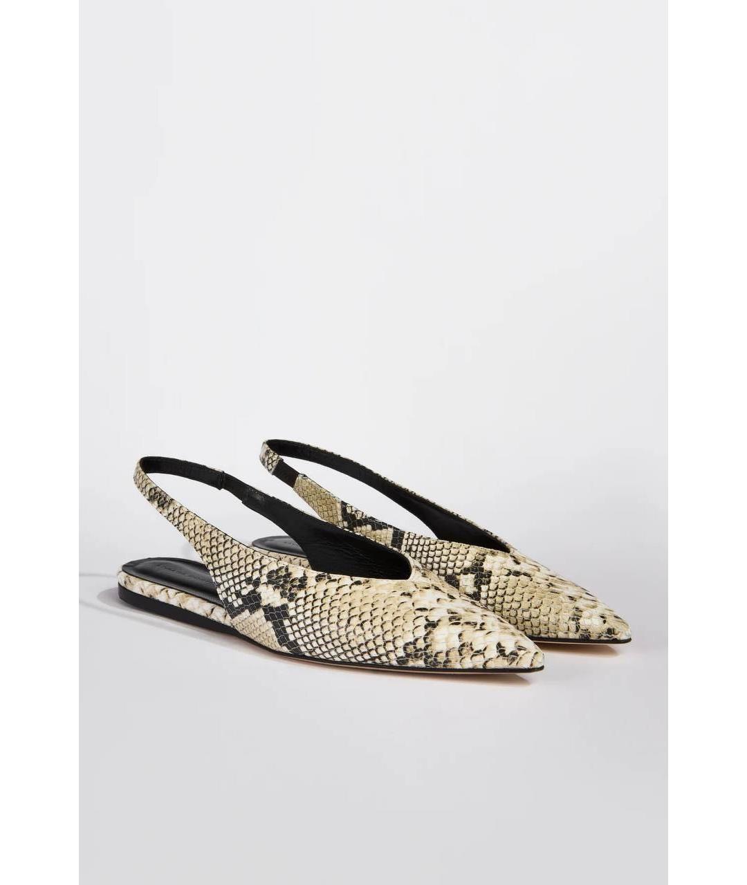 LIVIANA CONTI Мульти кожаные балетки, фото 2