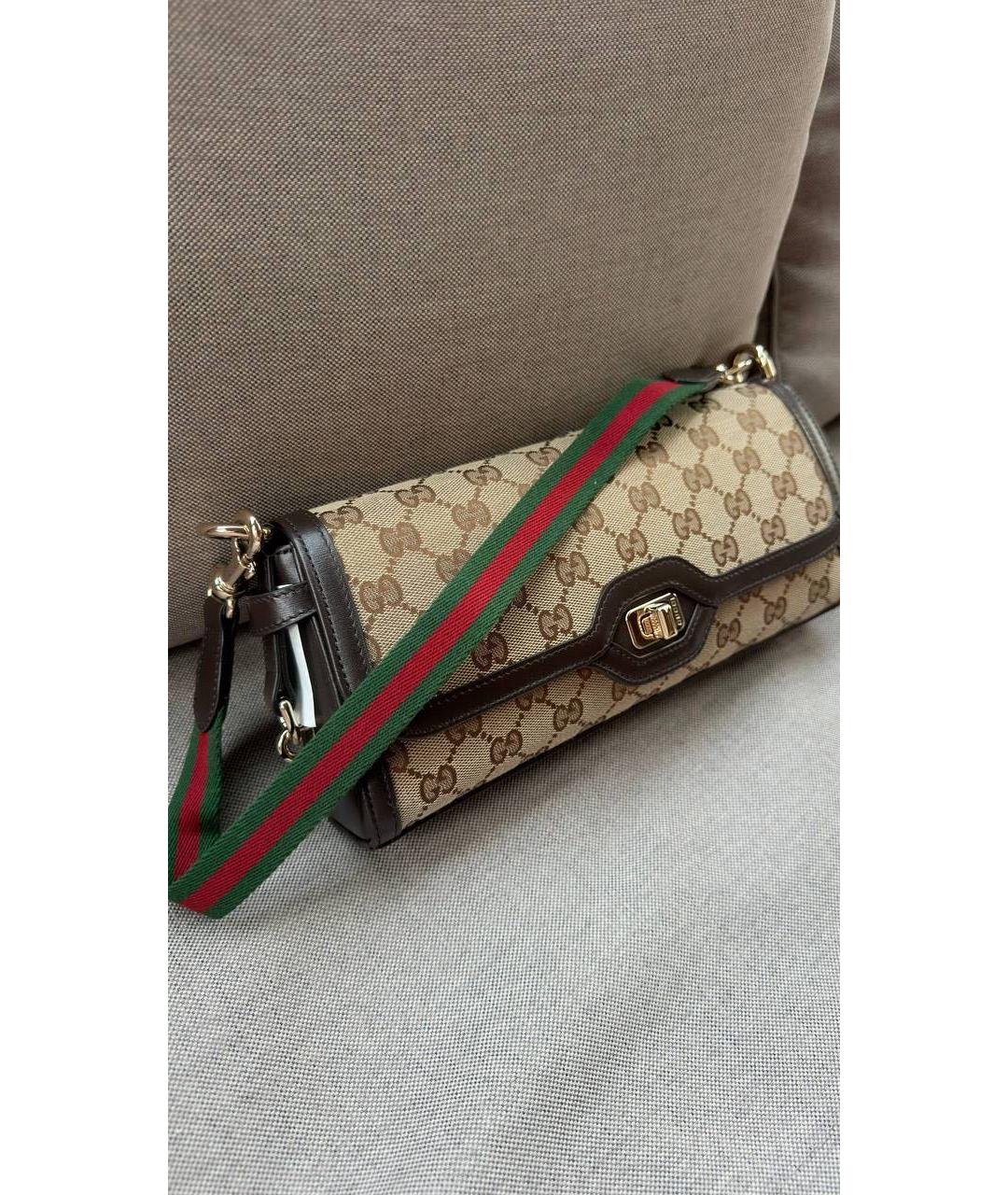 GUCCI Бежевая сумка через плечо, фото 2