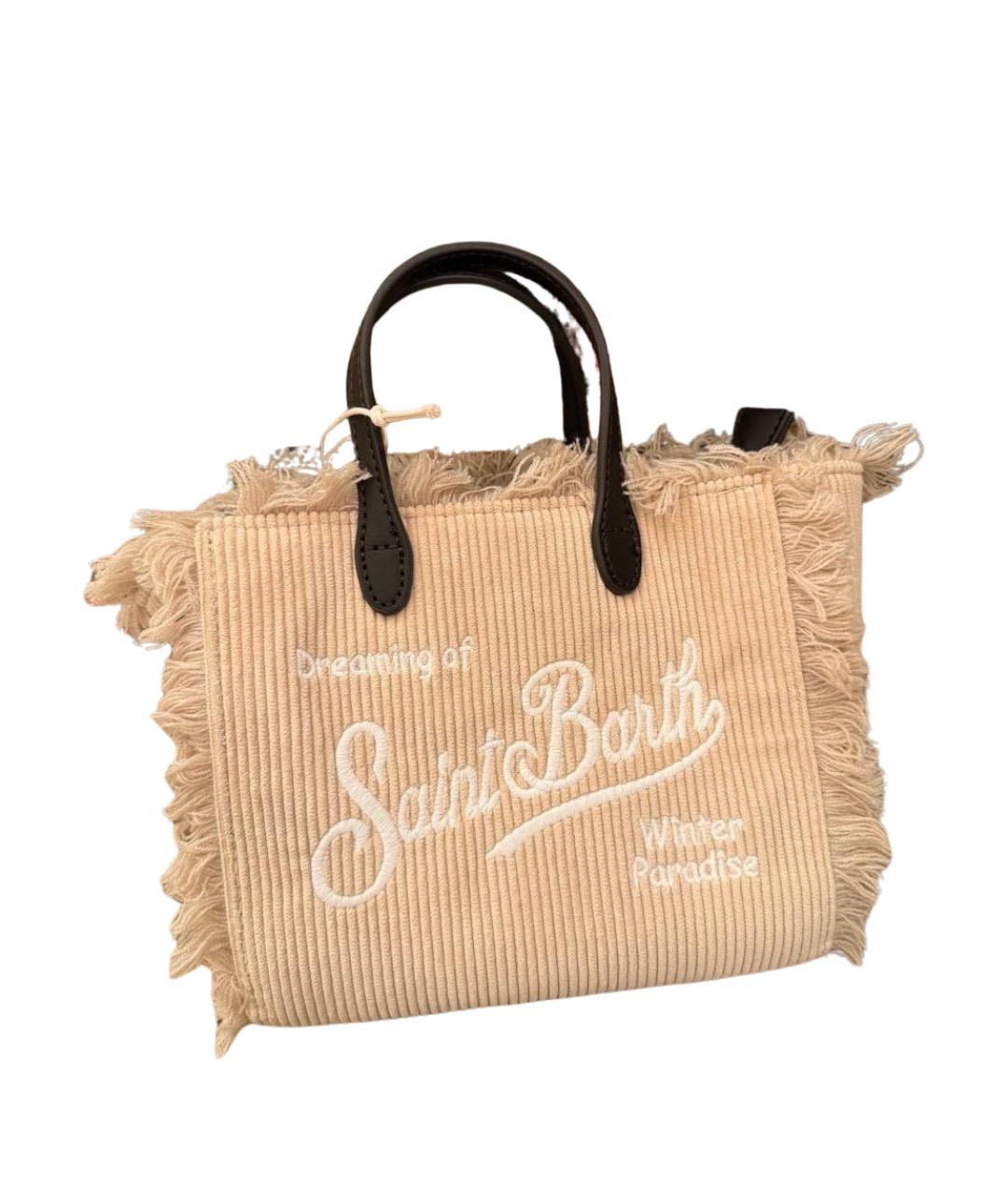 MC2 SAINT BARTH Бежевая сумка тоут, фото 1