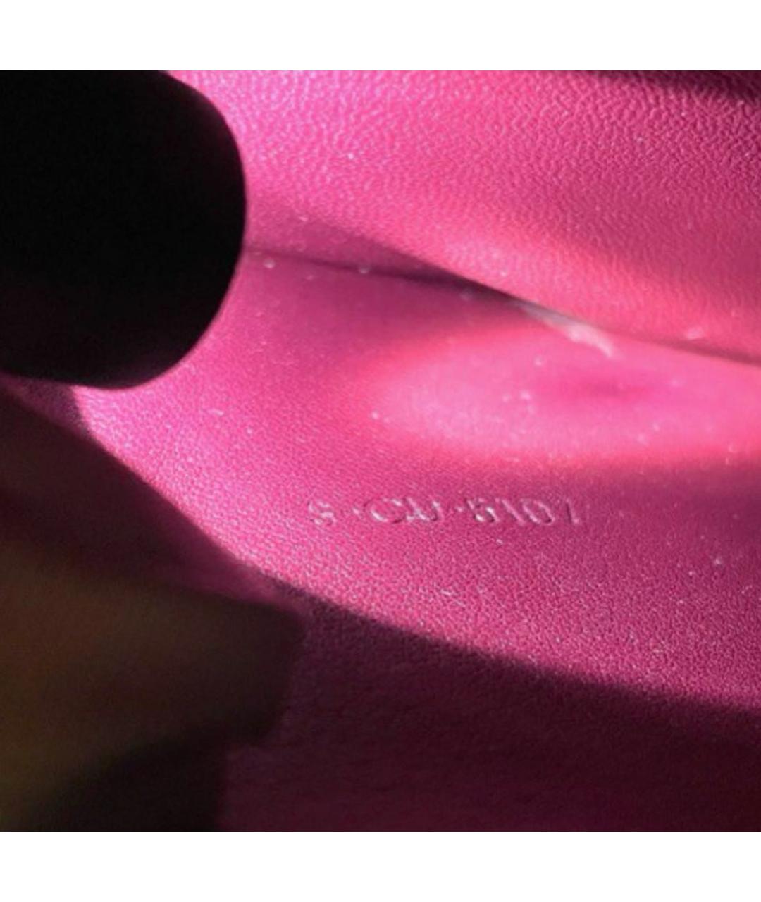 CELINE Бордовая кожаная сумка с короткими ручками, фото 7