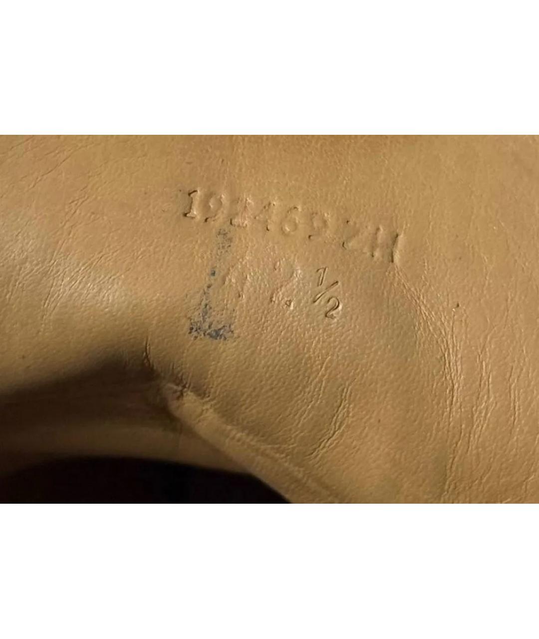 HERMES Черные кожаные высокие ботинки, фото 6