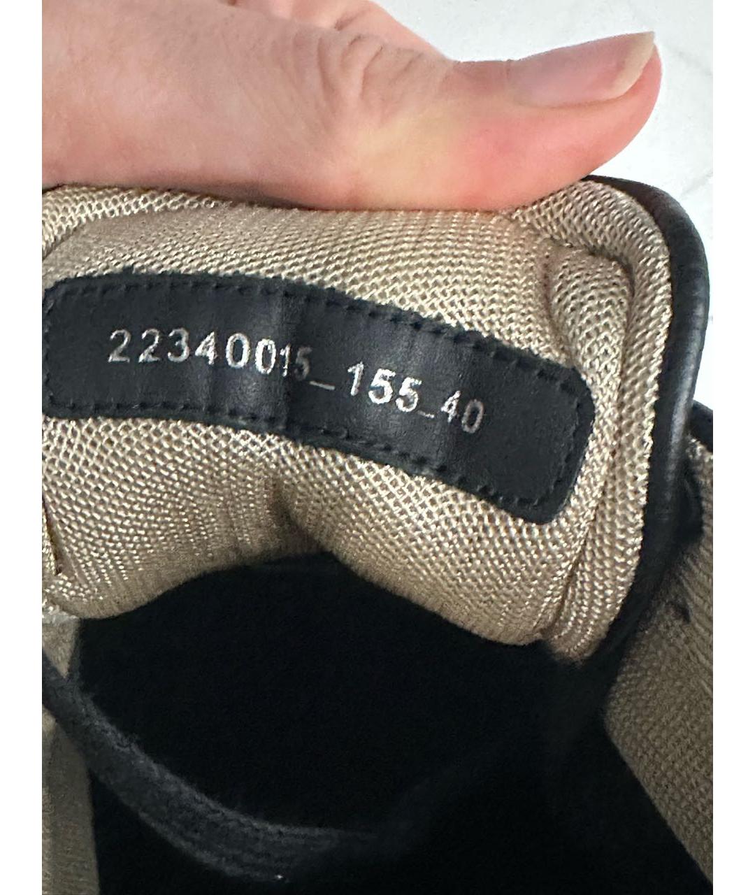 BOGNER Черные кожаные ботинки, фото 3