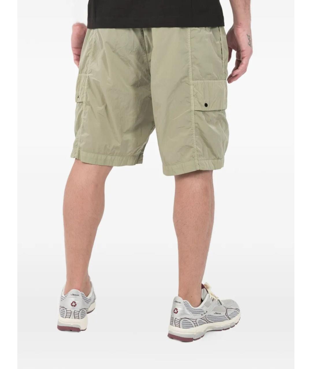 CP COMPANY Зеленые полиамидовые шорты, фото 3