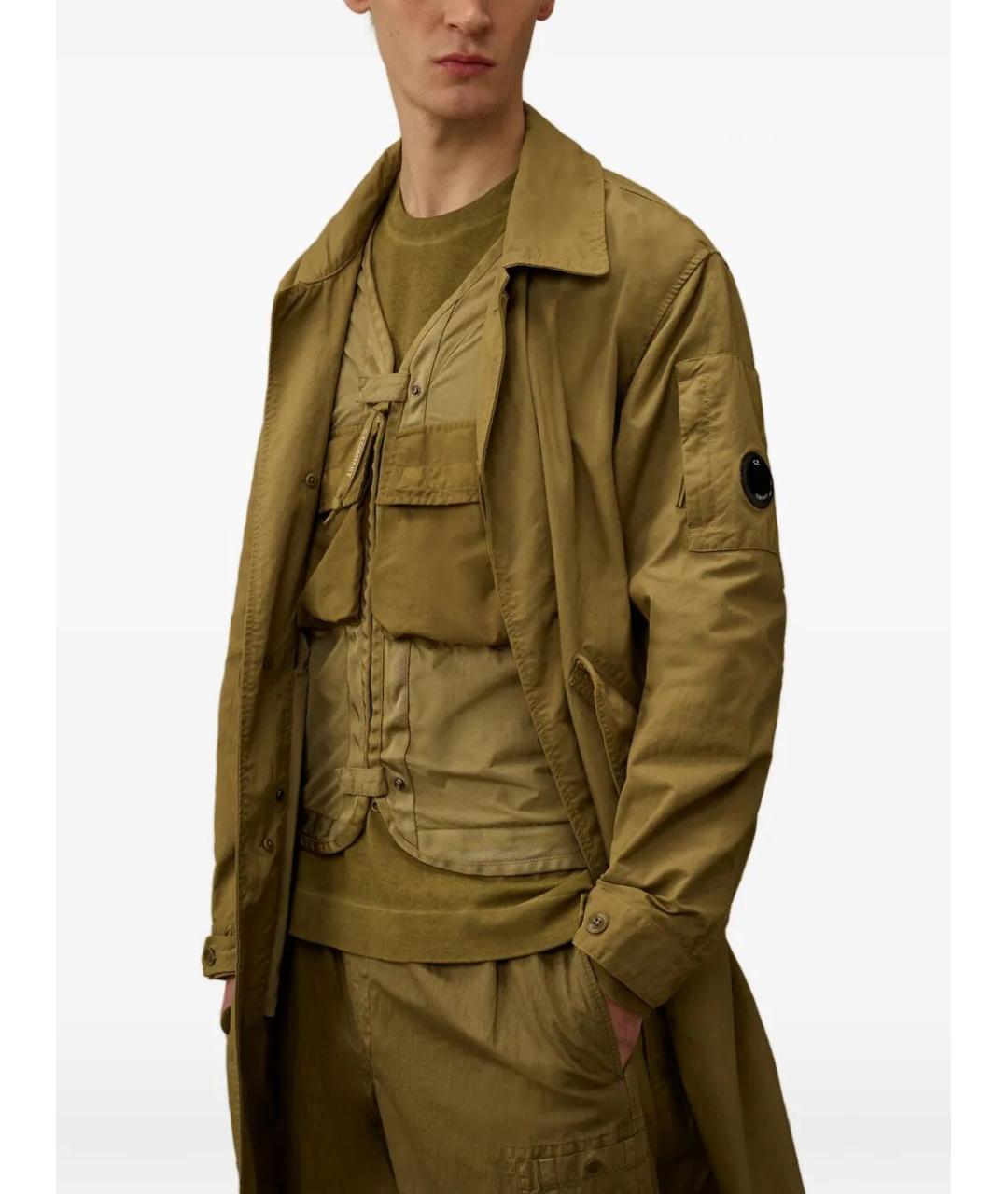 CP COMPANY Зеленая полиамидовая парка, фото 5