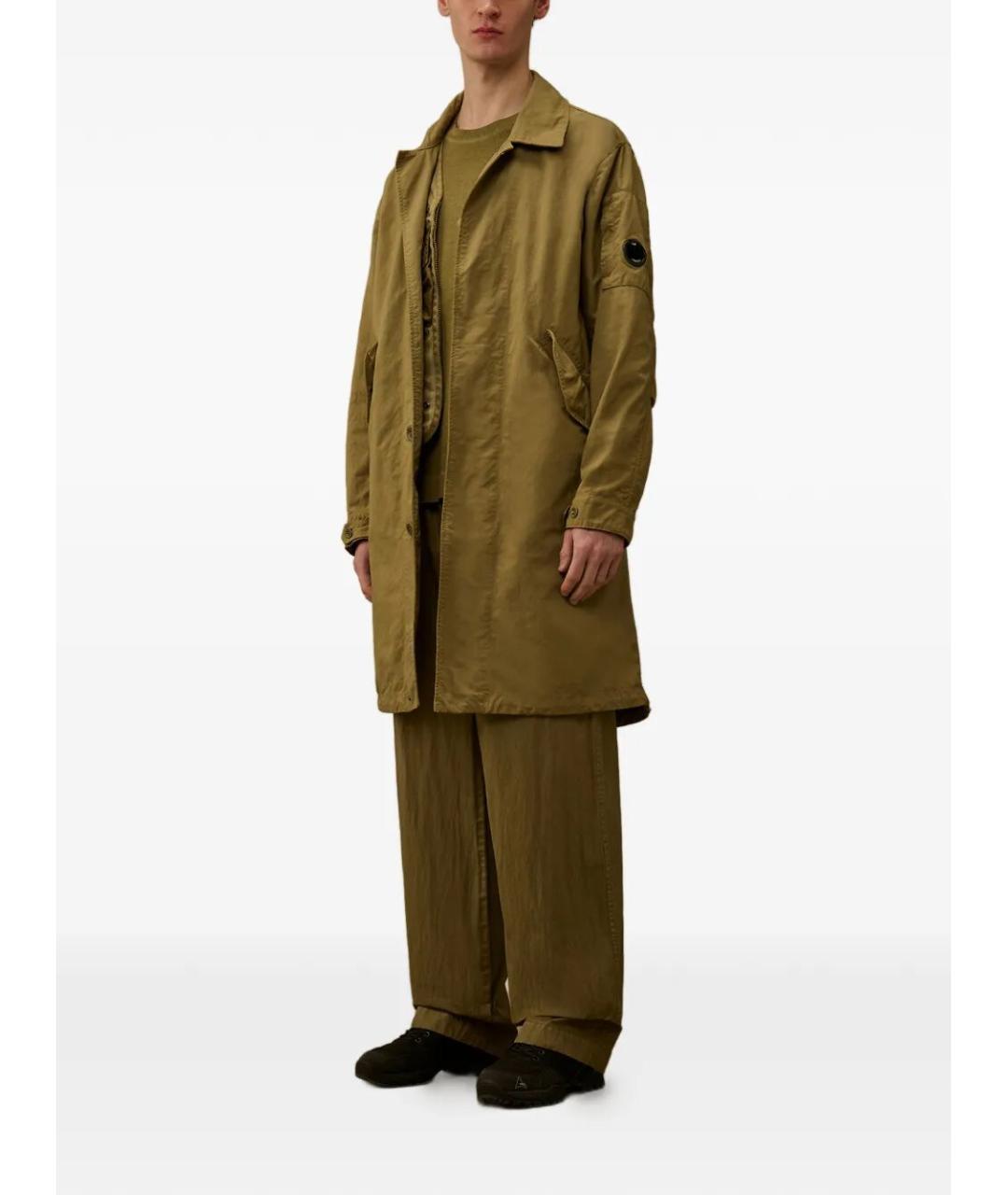 CP COMPANY Зеленая полиамидовая парка, фото 2