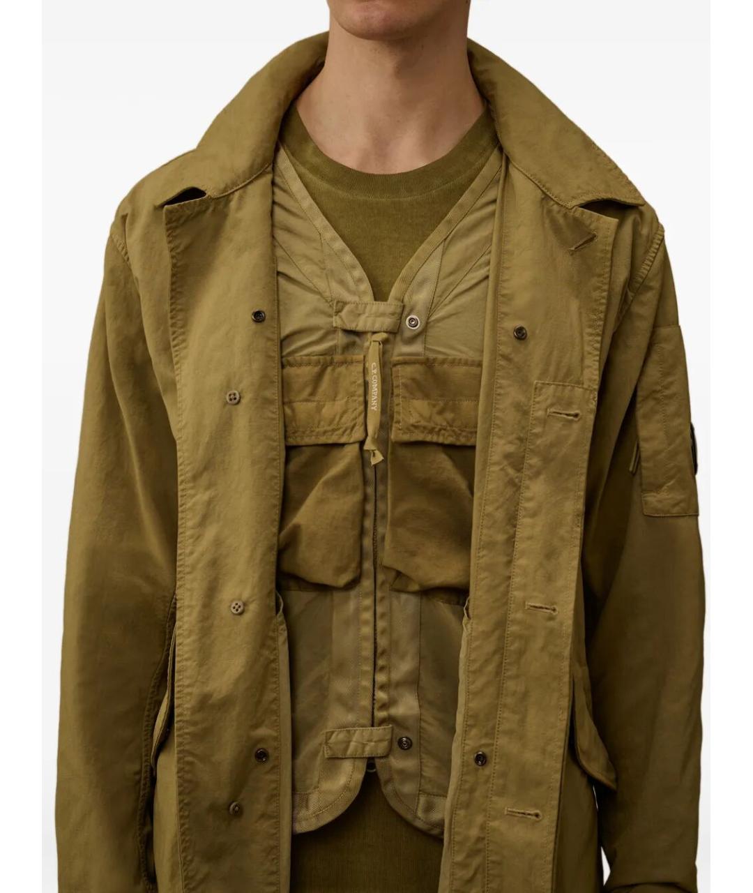 CP COMPANY Зеленая полиамидовая парка, фото 3