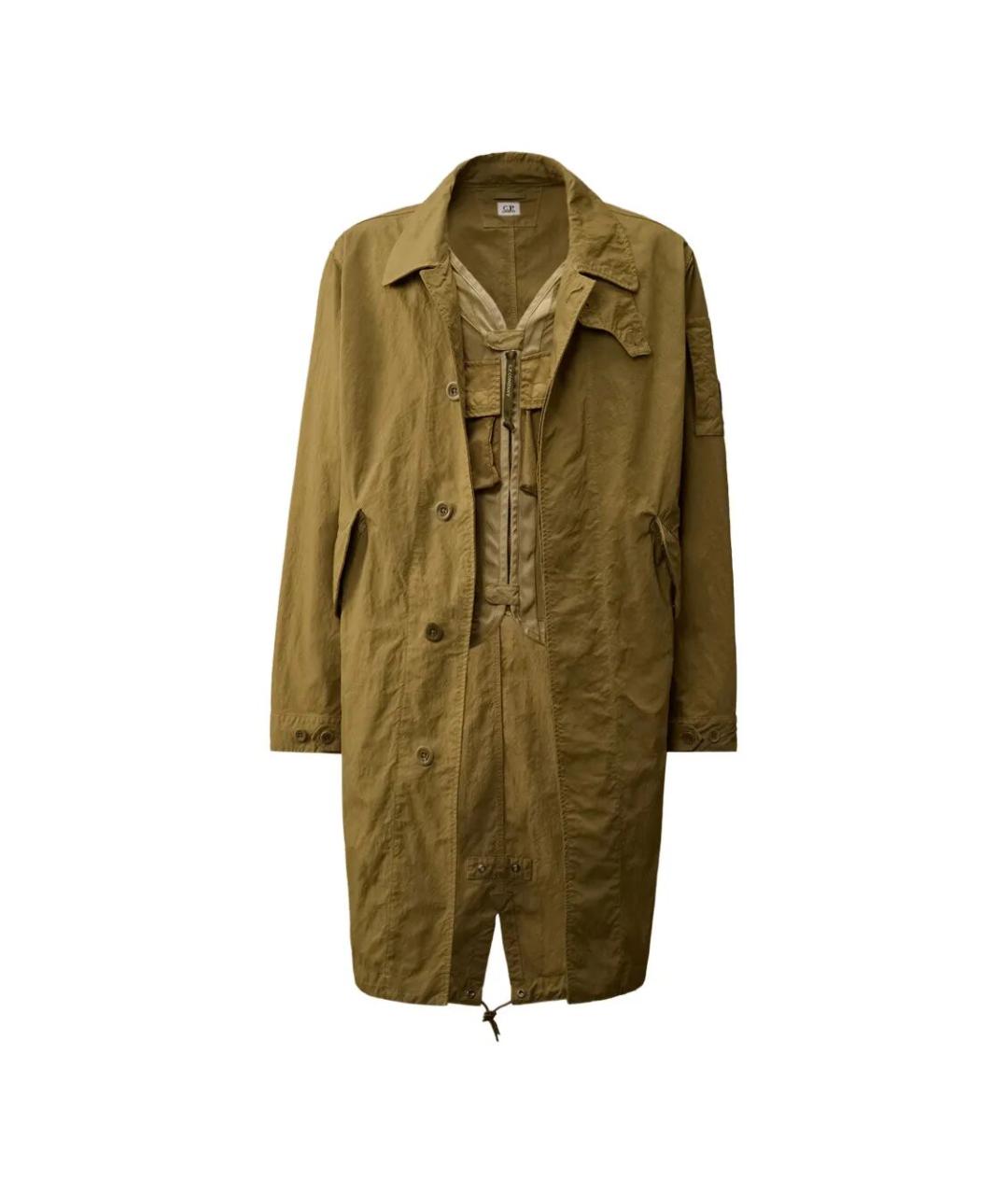 CP COMPANY Зеленая полиамидовая парка, фото 7