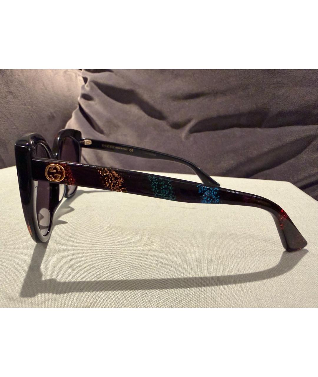 GUCCI Мульти пластиковые солнцезащитные очки, фото 3
