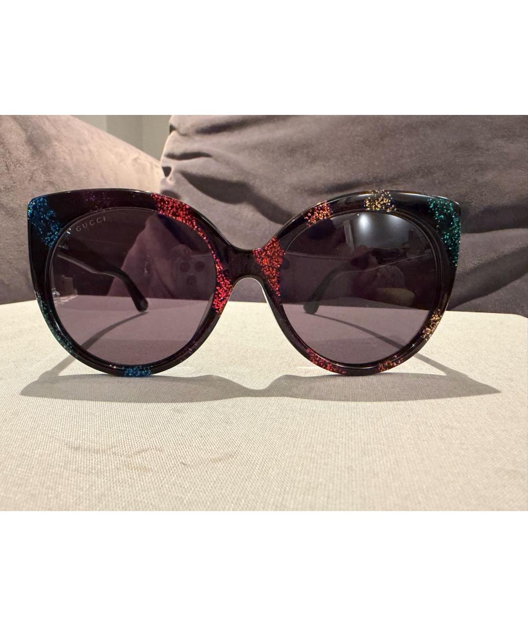 GUCCI Мульти пластиковые солнцезащитные очки, фото 4