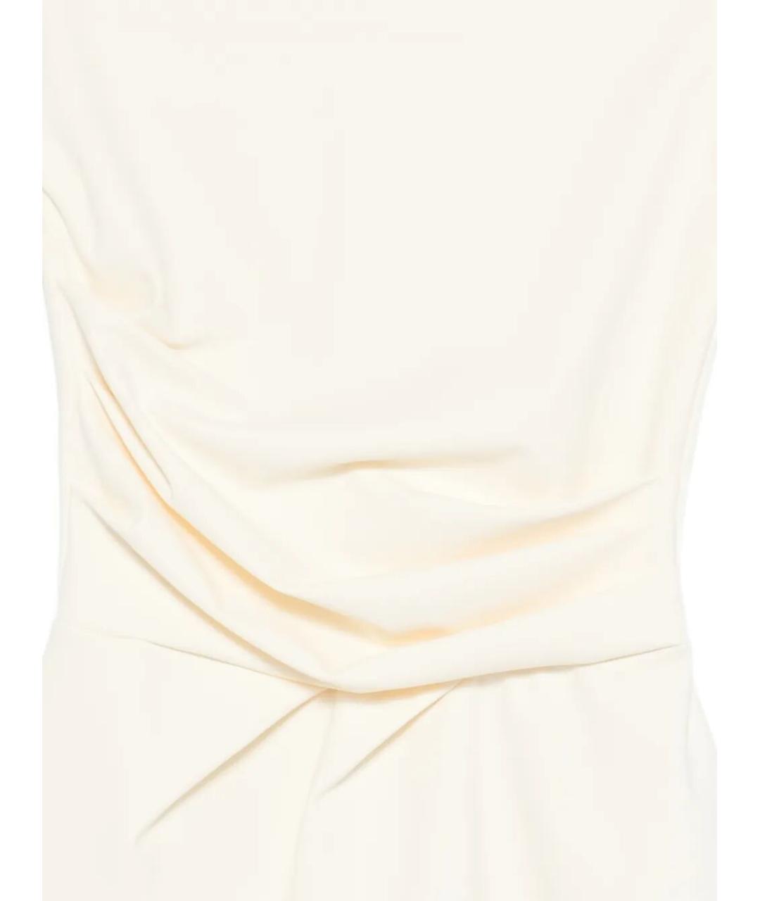 CHIARA BONI Белая полиэстеровая футболка, фото 3