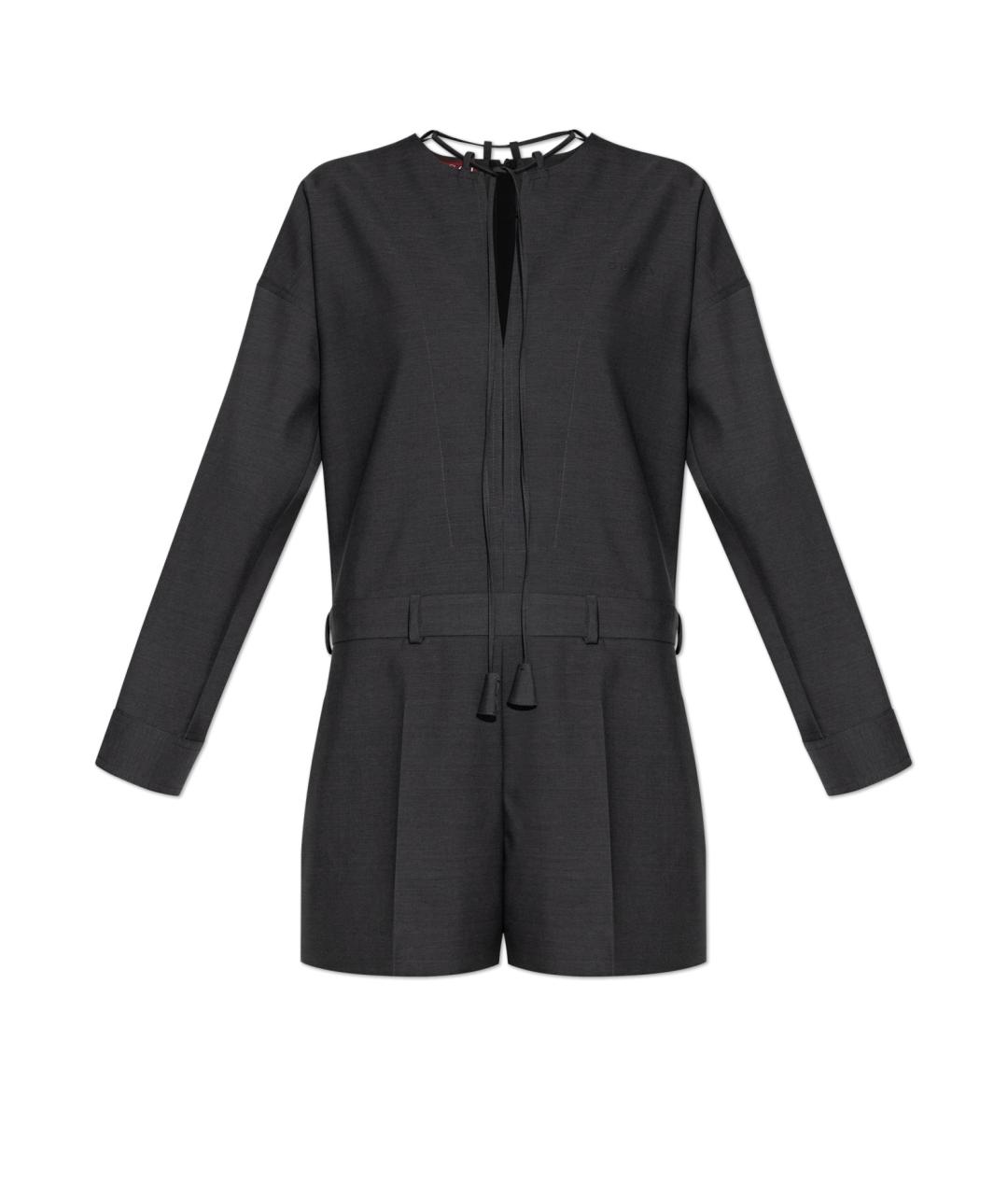 GUCCI Серый шерстяной комбинезон, фото 1