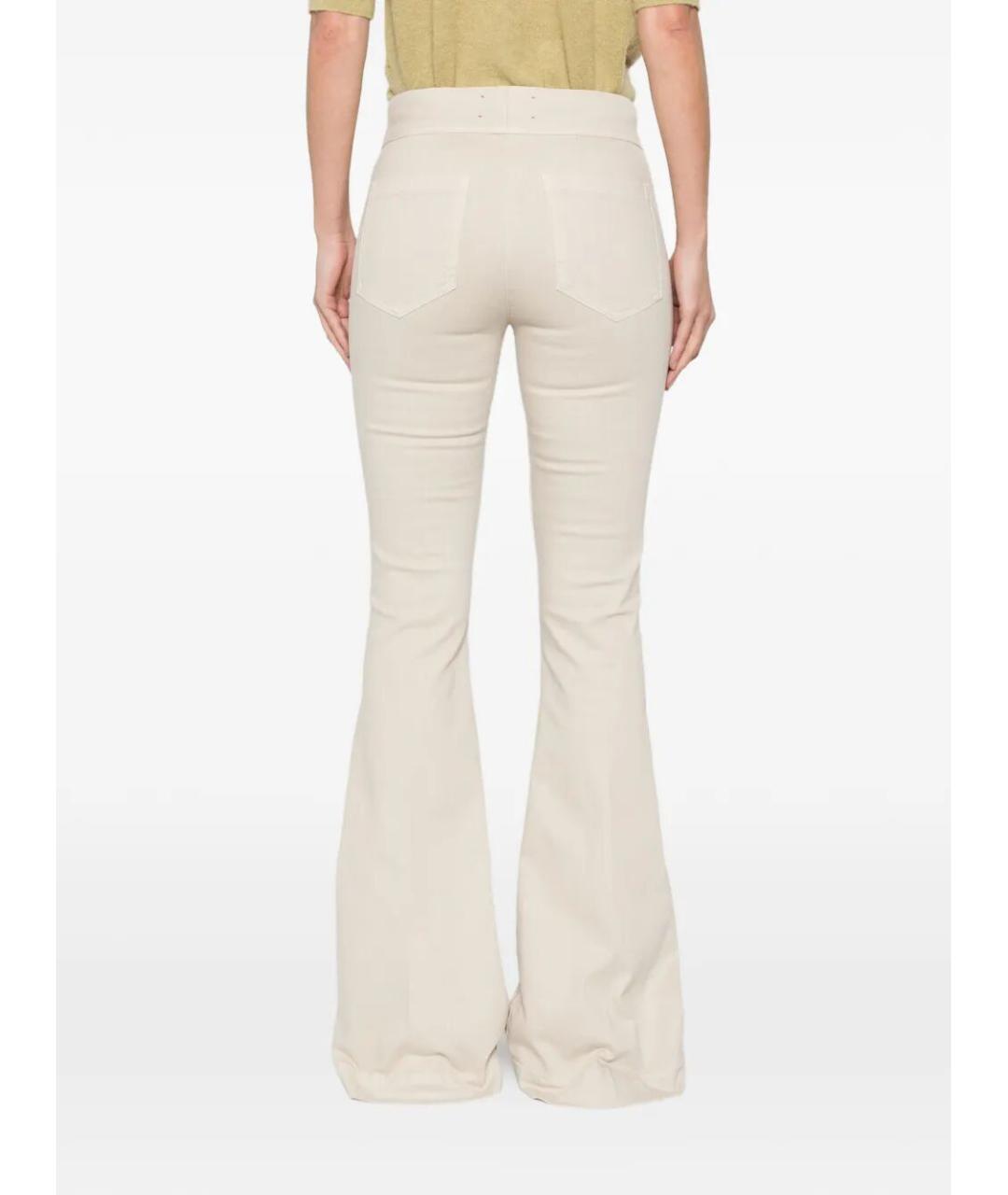 SEAFARER Бежевые хлопковые джинсы клеш, фото 3