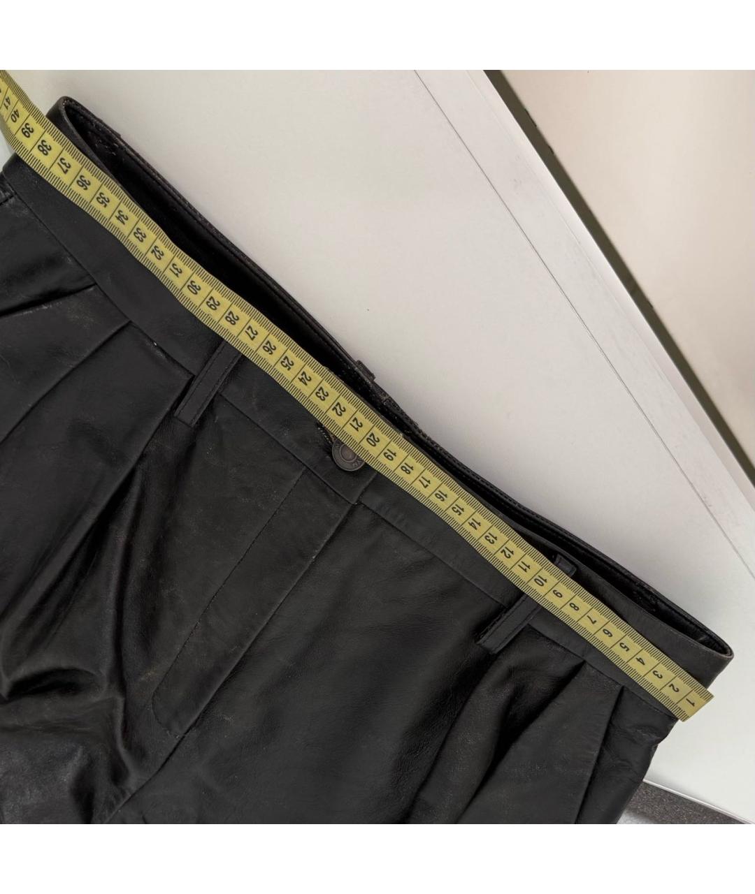 MAGDA BUTRYM Черные кожаные шорты, фото 8