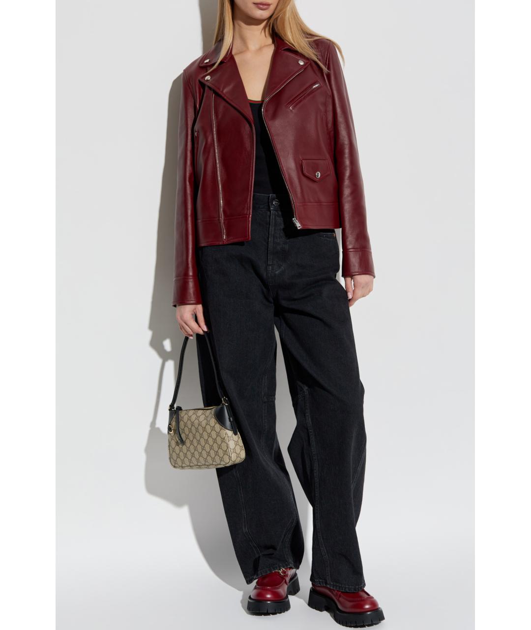 GUCCI Черные хлопковые прямые джинсы, фото 3