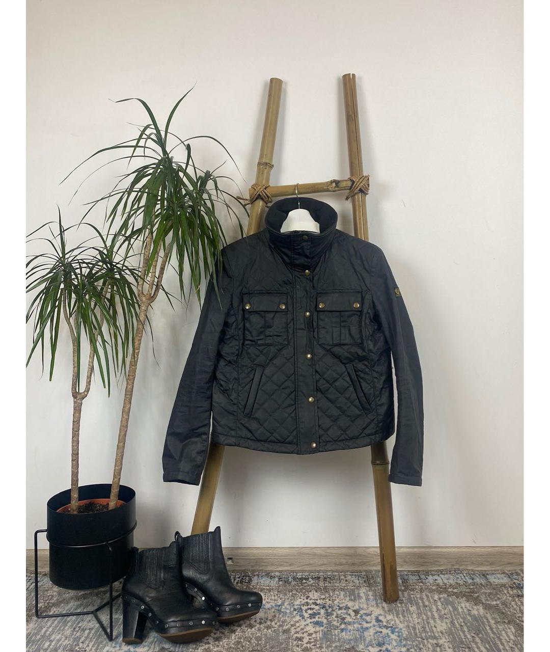 BELSTAFF Черная хлопковая куртка, фото 9