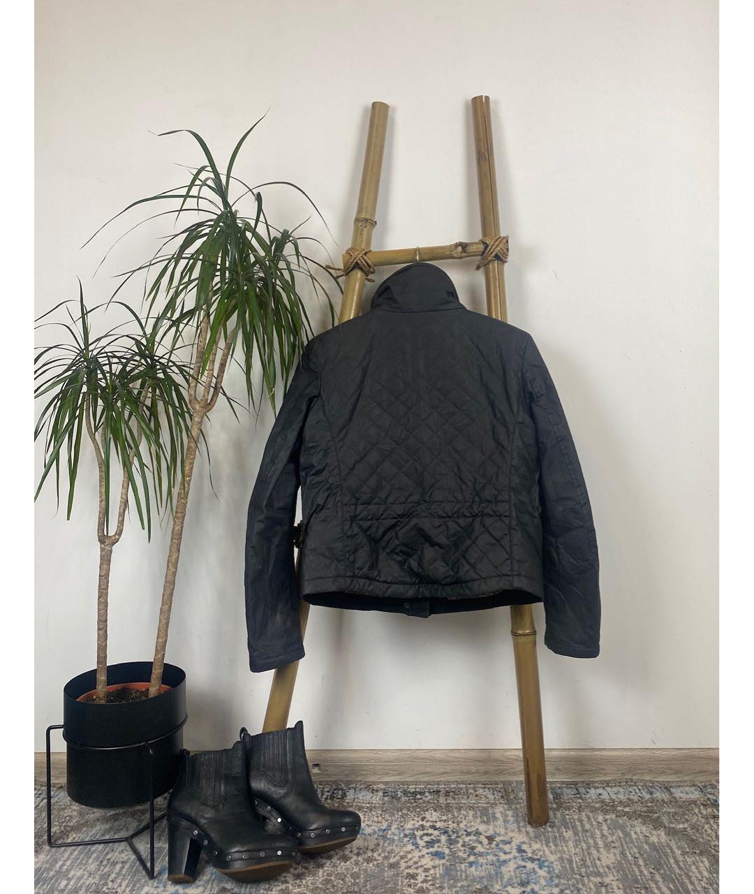 BELSTAFF Черная хлопковая куртка, фото 8