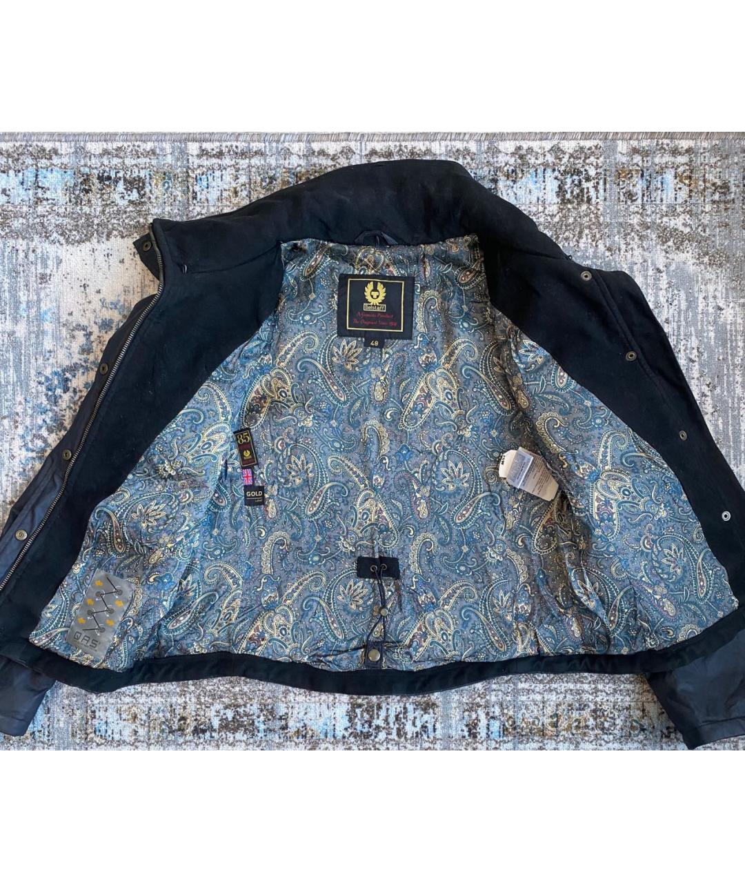 BELSTAFF Черная хлопковая куртка, фото 3