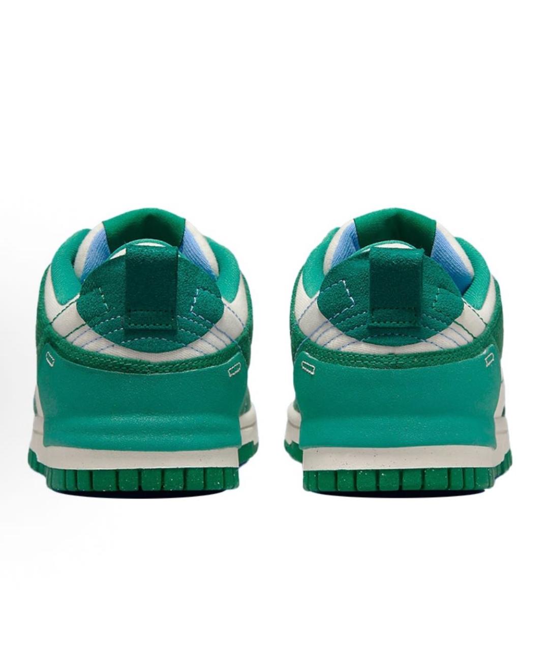 NIKE Зеленые текстильные кроссовки, фото 4